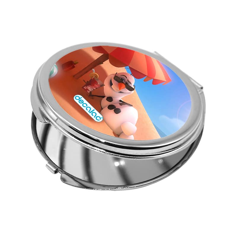 مرآة جيب صغيرة دائرية بتصميم اجازه أولاف مرآة جيب صغيرة دائرية بتصميم اجازه أولاف