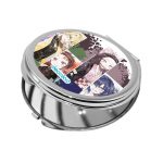مرآة جيب صغيرة دائرية بتصميم اصدقاء قاتل شيطان