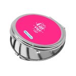 مرآة جيب صغيرة دائرية بتصميم اعطني قبلة