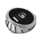 مرآة جيب صغيرة دائرية بتصميم اكتمال القمر