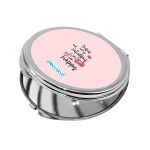 مرآة جيب صغيرة دائرية بتصميم الأجازه