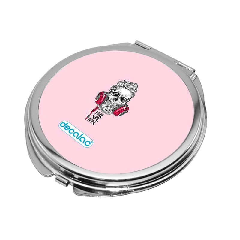 مرآة-جيب-صغيرة-دائرية-بتصميم-الأستماع-الى-الموسيقى-1