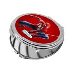 مرآة جيب صغيرة دائرية بتصميم الرجل العنكبوت مارفل