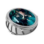 مرآة جيب صغيرة دائرية بتصميم الشقيقان ضد قاتل الشياطين