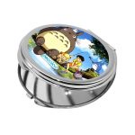 مرآة جيب صغيرة دائرية بتصميم الصيد مع جاري توتورو