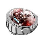 مرآة جيب صغيرة دائرية بتصميم الطائرمع الفأس أساسنز كريد