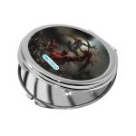 مرآة جيب صغيرة دائرية بتصميم القتال ضد سبايدر مان