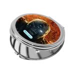 مرآة جيب صغيرة دائرية بتصميم النمسيس ريزدنت ايفل 3