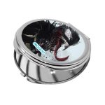 مرآة جيب صغيرة دائرية بتصميم الوحش فينوم