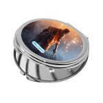 مرآة جيب صغيرة دائرية بتصميم باتلفيلد 1 M1911