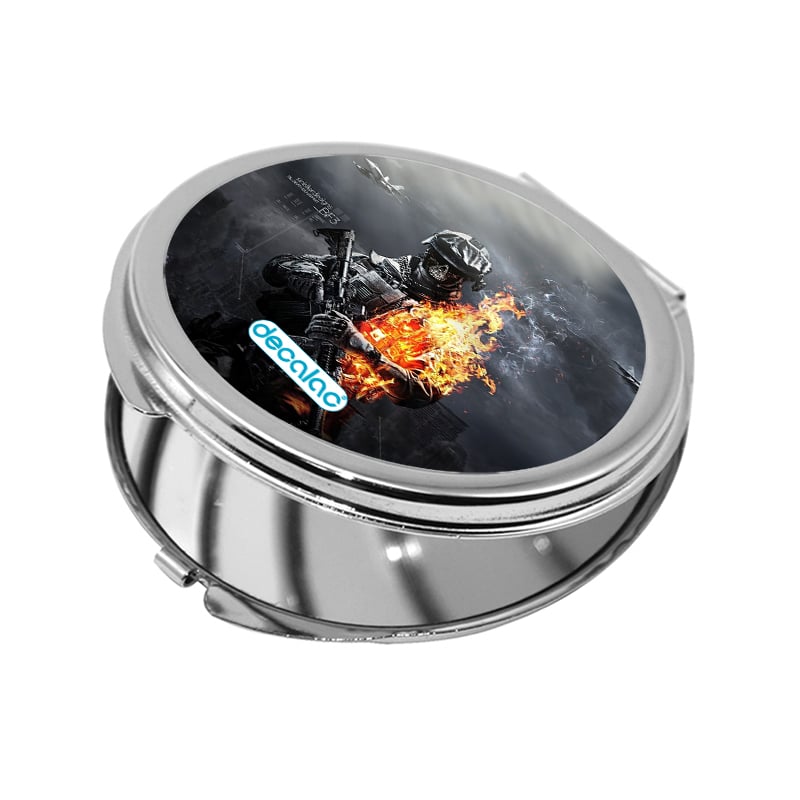 مرآة جيب صغيرة دائرية بتصميم باتلفيلد 3 مرآة جيب صغيرة دائرية بتصميم باتلفيلد 3