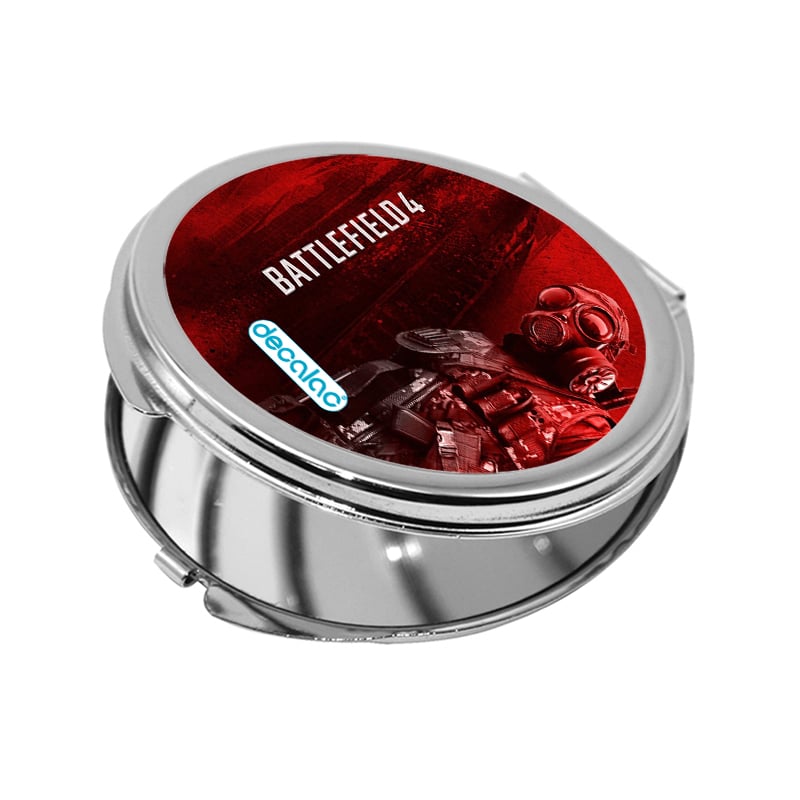 مرآة جيب صغيرة دائرية بتصميم باتلفيلد 4 مرآة جيب صغيرة دائرية بتصميم باتلفيلد 4