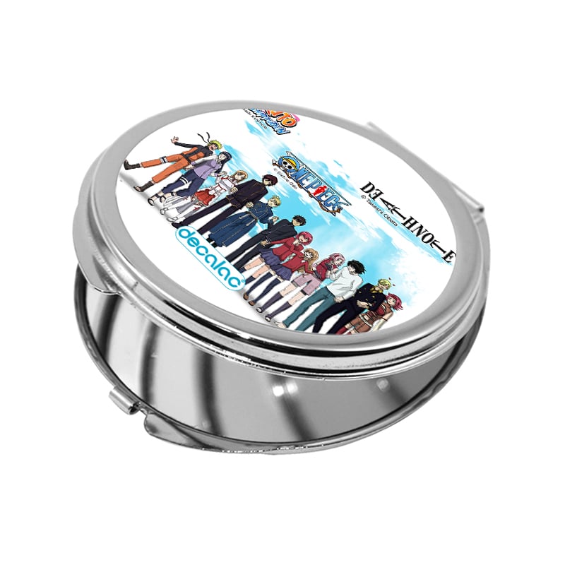 مرآة جيب صغيرة دائرية بتصميم تشابك الأيدي كل الانميات مرآة جيب صغيرة دائرية بتصميم تشابك الأيدي كل الانميات