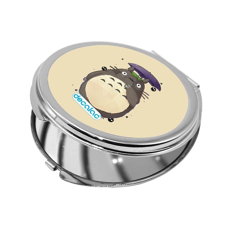 مرآة جيب صغيرة دائرية بتصميم توتورو مرآة جيب صغيرة دائرية بتصميم توتورو