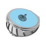 مرآة جيب صغيرة دائرية بتصميم ثعبان لطيف