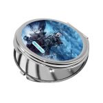 مرآة جيب صغيرة دائرية بتصميم جيرالت ذا ويتشر 3 وايلد هانت