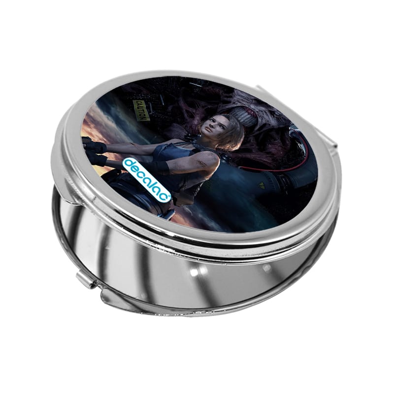 مرآة جيب صغيرة دائرية بتصميم جيل فالنتاين رزدنت ايفل 3 مرآة جيب صغيرة دائرية بتصميم جيل فالنتاين رزدنت ايفل 3