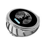 مرآة جيب صغيرة دائرية بتصميم ديث نوت الشيطان ريوك