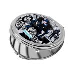 مرآة جيب صغيرة دائرية بتصميم ديث نوت ذكريات ريوك