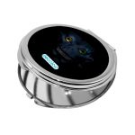 مرآة جيب صغيرة دائرية بتصميم ديث نوت ريوك مخيف