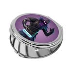 مرآة جيب صغيرة دائرية بتصميم  رافين فورتنايت