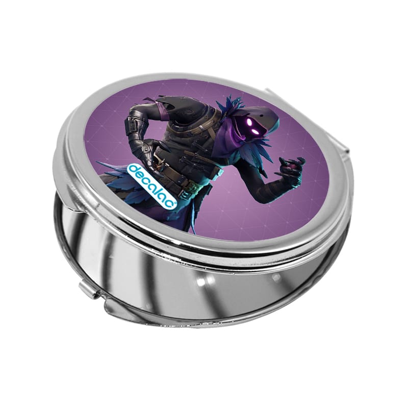 مرآة جيب صغيرة دائرية بتصميم رافين فورتنايت مرآة جيب صغيرة دائرية بتصميم رافين فورتنايت