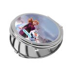 مرآة جيب صغيرة دائرية بتصميم رحلة مائية آنا أولاف