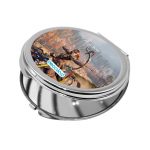 مرآة جيب صغيرة دائرية بتصميم رماية أسهم إلوي هورايزن زيرو داون