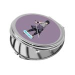 مرآة جيب صغيرة دائرية بتصميم ساسكي من ناروتو