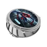 مرآة جيب صغيرة دائرية بتصميم  سبايدر مان اعلى نيويورك