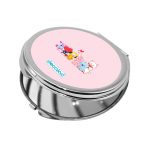 مرآة جيب صغيرة دائرية بتصميم شخصيات BT21 المحبوبة