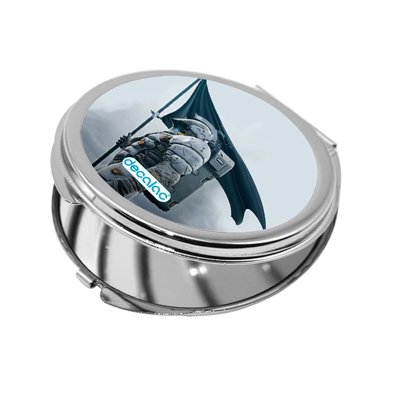 مرآة جيب صغيرة دائرية بتصميم شياطين هومو ديث ستراندنغ مرآة جيب صغيرة دائرية بتصميم شياطين هومو ديث ستراندنغ