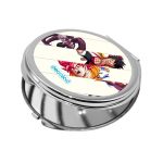 مرآة جيب صغيرة دائرية بتصميم ضربه القبضه كل الانميات