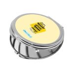 مرآة جيب صغيرة دائرية بتصميم عبارات انجليزيه