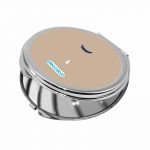 مرآة جيب صغيرة دائرية بتصميم عيون تبكي