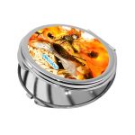 مرآة جيب صغيرة دائرية بتصميم غضب ناتسو فيري تيل