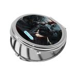 مرآة جيب صغيرة دائرية بتصميم  قتال الوحوش بلود بورن