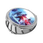 مرآة جيب صغيرة دائرية بتصميم قتال جماعي باتلفيلد