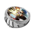 مرآة جيب صغيرة دائرية بتصميم قتال ميدوريا ضد باكوغو