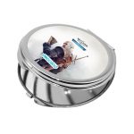 مرآة جيب صغيرة دائرية بتصميم قضاء على الوحوش ذا ويتشر