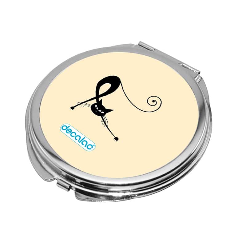 مرآة-جيب-صغيرة-دائرية-بتصميم-قطه-كرتونيه-1