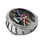 مرآة جيب صغيرة دائرية بتصميم قوة سبيدر مان