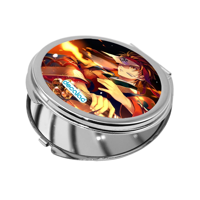 مرآة جيب صغيرة دائرية بتصميم قوة كامادو تانجيرو مرآة جيب صغيرة دائرية بتصميم قوة كامادو تانجيرو