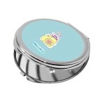 مرآة جيب صغيرة دائرية بتصميم كرتون كاميرا