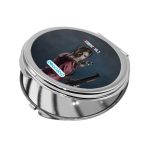 مرآة جيب صغيرة دائرية بتصميم كلير رزدنت إيفل 2