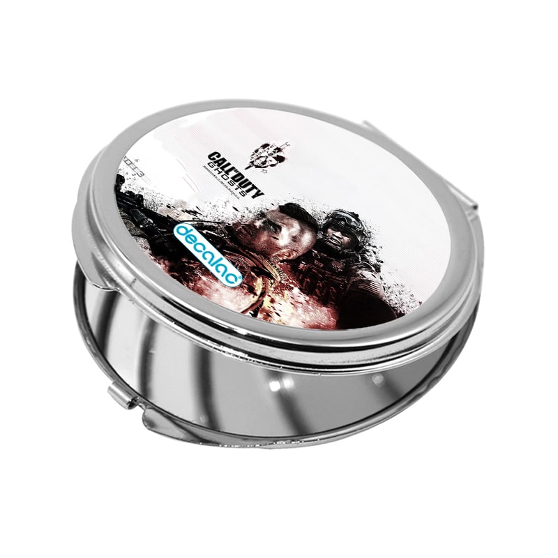 مرآة جيب صغيرة دائرية بتصميم كول أوف ديوتي جوستس مرآة جيب صغيرة دائرية بتصميم كول أوف ديوتي جوستس