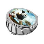 مرآة جيب صغيرة دائرية بتصميم كونغ فو باندا 3