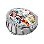 مرآة جيب صغيرة دائرية بتصميم لحظات مهمه ون بيس