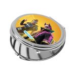 مرآة جيب صغيرة دائرية بتصميم ناروتو انبو فورت نايت