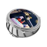 مرآة جيب صغيرة دائرية بتصميم وداع إيس ون بيس